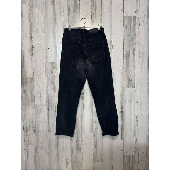 Nasty Gal collection black mom super high rise jeans size 6 - Picture 12 of 13